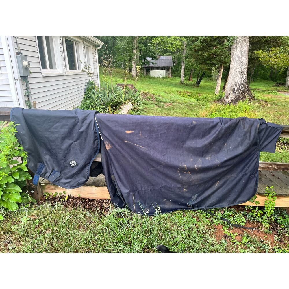 Rider’s International Heavy Horse Turnout Blanket size 84 with XL Neck